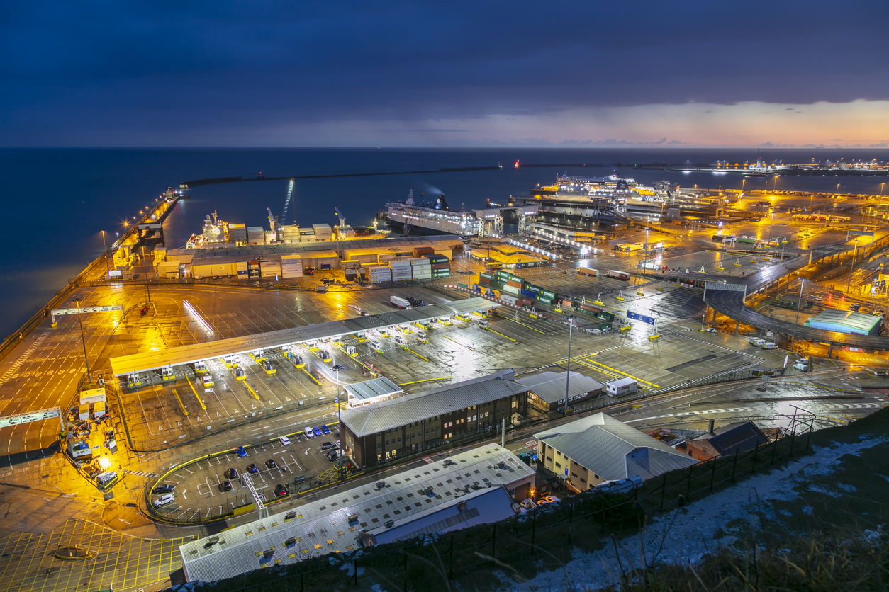 Dover port alamy stock harbour panoramic heights western seen